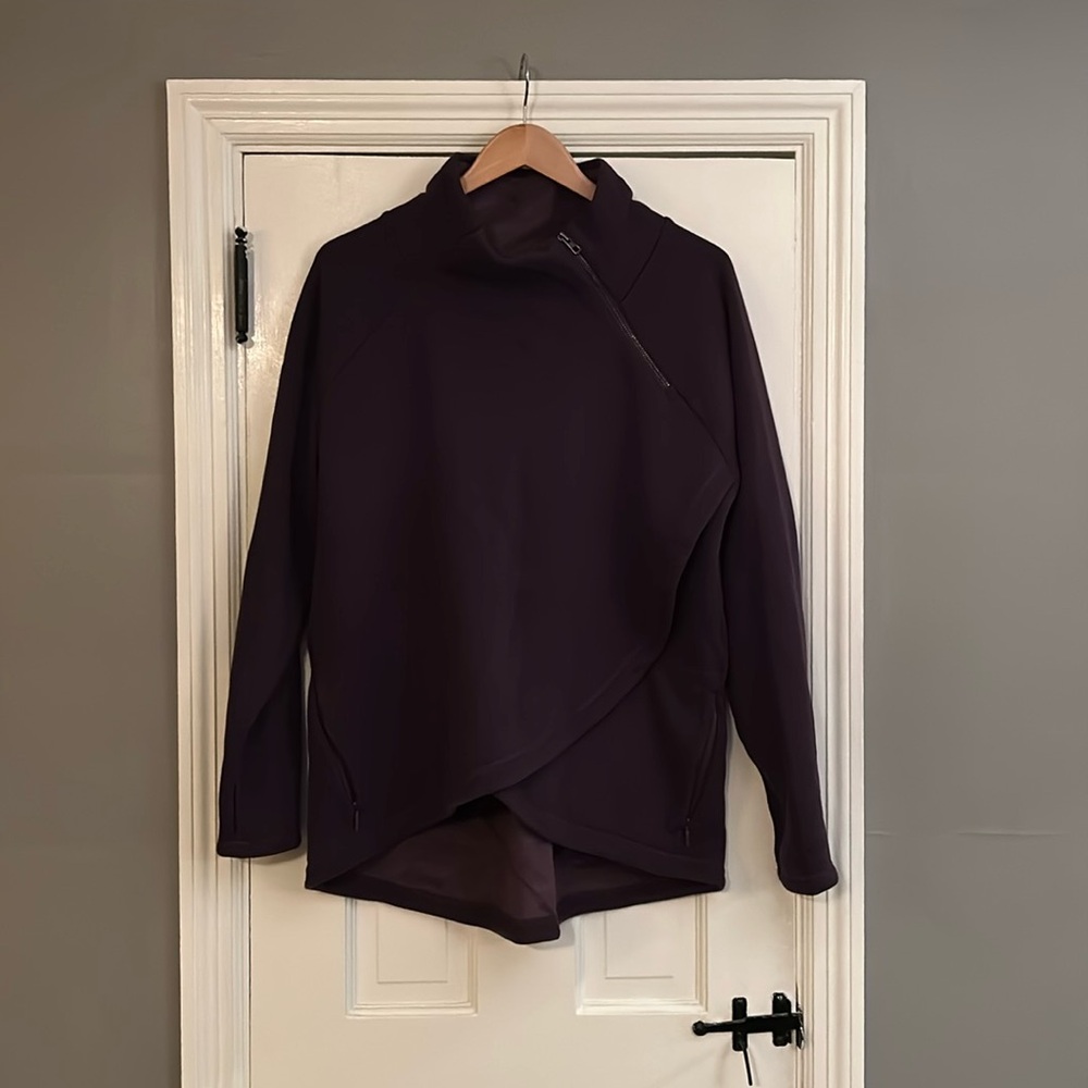 Athleta Cozy Karma Plum Purple Sweatshirt